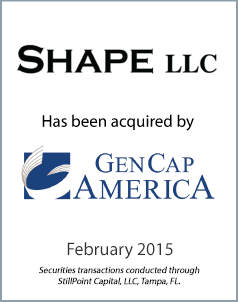 February 2015: Origin Merchant Partners Acts as Exclusive Financial Advisor to Shape on its acquisition by GCA