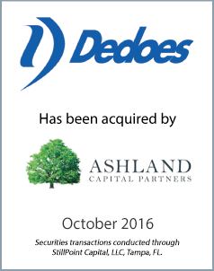 October 2016: Origin Merchant Partners Acts as Exclusive Financial Advisor to Dedoes Industries on its sale to Ashland Capital Partners