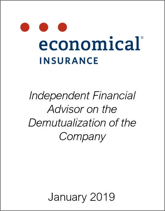 January 2019: Origin Merchant Partners Advises Economical Mutual Insurance Company on its Demutualization