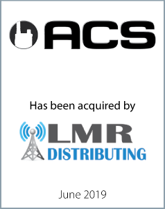 June 2019: Origin Merchant Partners Acts as Exclusive Financial Advisor to ACS on its Sale to LMR Distributing