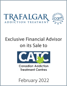 February 2022: Origin Merchant Partners Acts as Exclusive Financial Advisor to Trafalgar on its sale to CATC