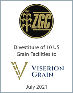 July 2021: Origin Merchant Partners Acts as Exclusive Advisor to Zen-Noh Grain Corporation on the divestiture of 10 U.S. Grain Handling Facilities