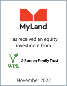 November 2022: Origin Merchant Partner Advises MyLand on its Series B Financing Round