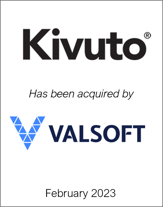 February 2023: Origin Merchant Partners Advises Kivuto Solutions Inc.  on its sale to Valsoft Corporation Inc.