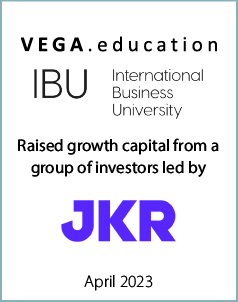 April 2023: Origin Merchant Securities Inc. advises Vega Education Services on its growth capital financing