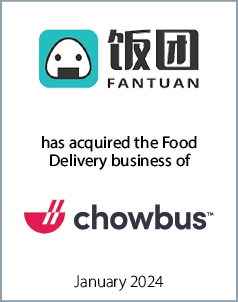 January 2024: Origin Merchant Partners Advises Fan Tuan Holding Ltd. On its successful acquisition of the Food Delivery business of Chowbus, Inc.